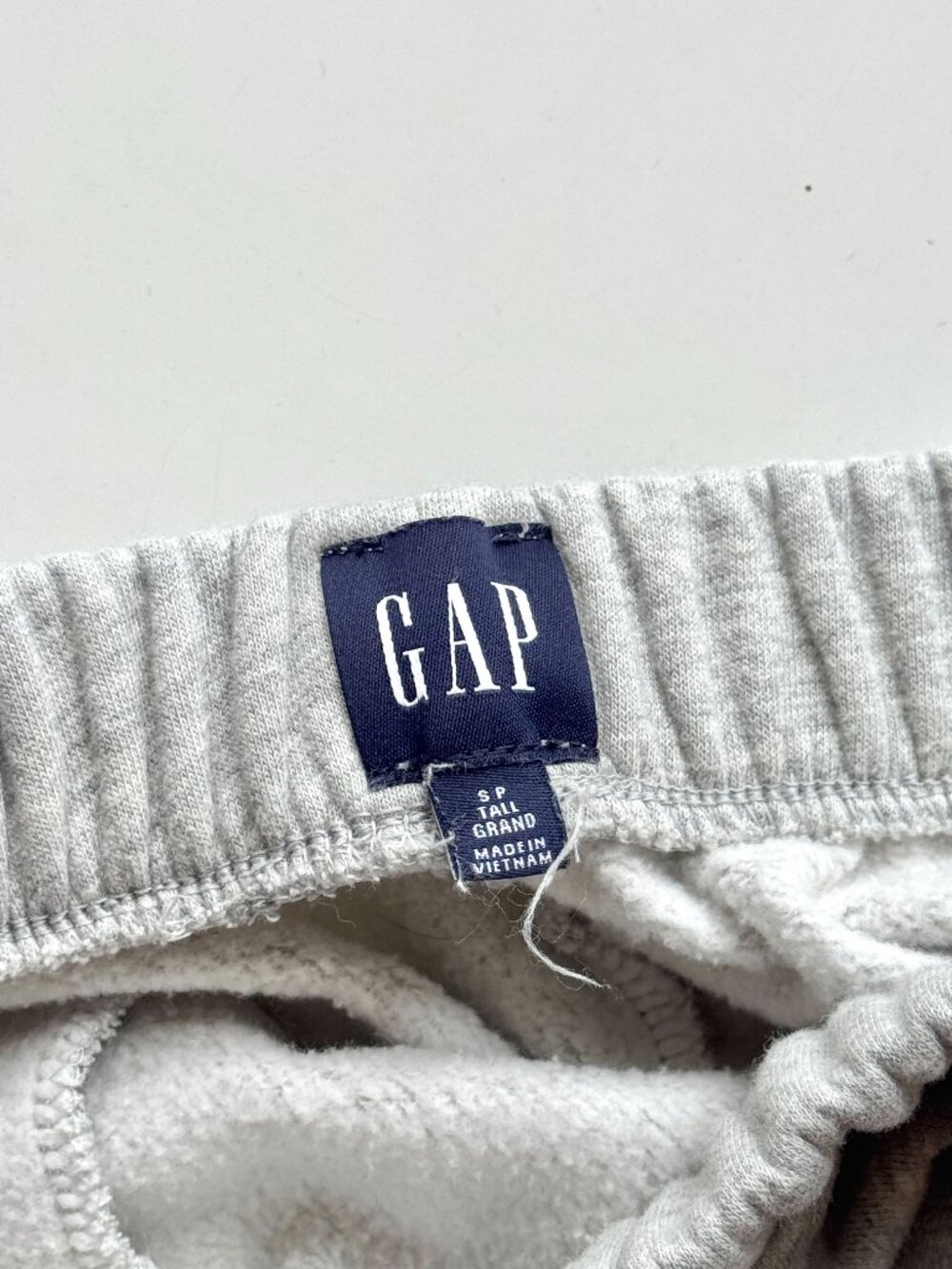 GAP Grey Cotton Fleece New High Rise Boyfriend Jogger Sweatpants Pants, Size S T - Picture 12 of 14